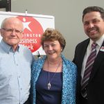 Former Executive Directors, Steve Hyer and Linda Mackintosh, along with current President and Executive Director, Herman Calzadillas
